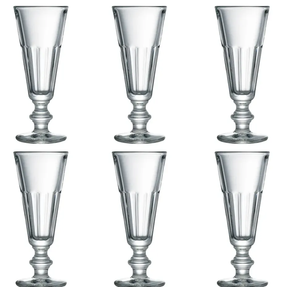 Verre à champagne Perigord 16 cl, lot de 6, Transparent