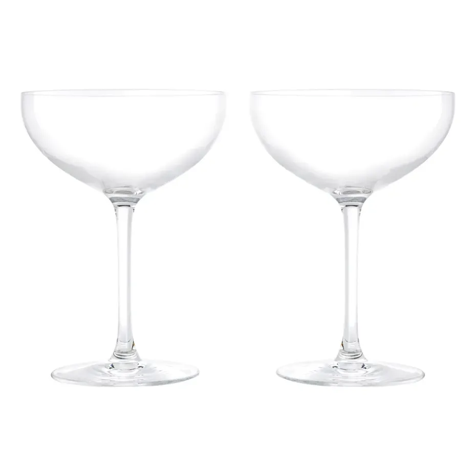 Verre à champagne Premium 39 cl, lot de 2, Transparent