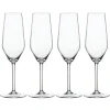 Verre à champagne Style Lot de 4, 24 cl