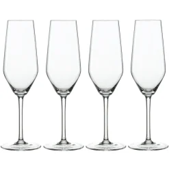 Verre à champagne Style Lot de 4, 24 cl
