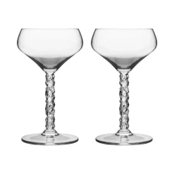 Verre à cocktail Carat lot de 2, Transparent