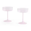 Verre coupe Tint 20 cl lot de 2, Rose