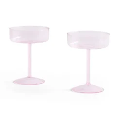 Verre coupe Tint 20 cl lot de 2, Rose