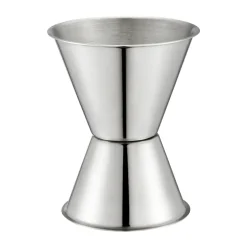 Verre doseur réversible Maya 4-6 cl, Silver