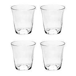 Verre à double espresso Silhouette 11 cl lot de 4, Transparent
