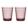 Verre à eau Aino Aalto 22 cl lot de 2, Callune