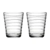 Verre à eau Aino Aalto 22 cl lot de 2, transparent