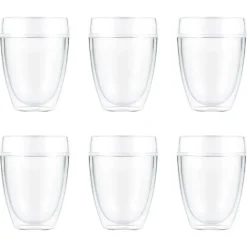 Verre en plastique à double paroi Pavina Outdoor Lot de 6, 35 cl