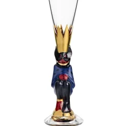 Verre à liqueur Nobel 4 cl, bleu