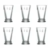 Verre à long drink Abeille 31 cl, lot de 6, Transparent