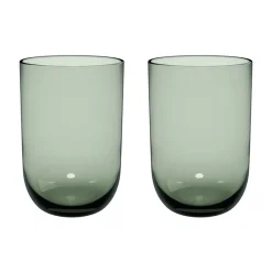 Verre à long drink Like 38,5 cl, lot de 2, Sage