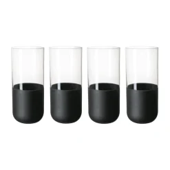 Verre à long drink Manufacture Rock 30 cl, lot de 4, Clear