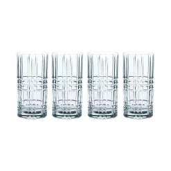 Verre à long drink Square lot de 4, 44 cl