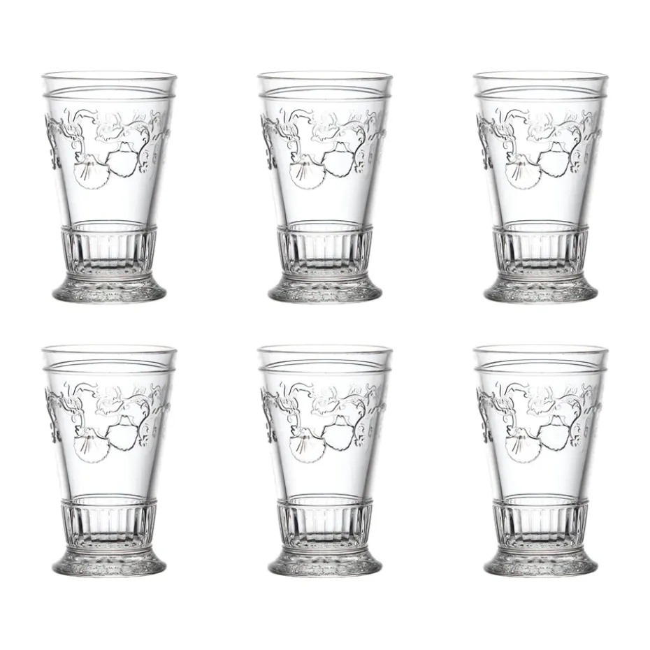Verre à long drink Versailles 33 cl, lot de 6, Transparent