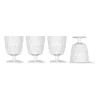 Verre Picknick Juni lot de 4, Blanc