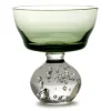 Verre à pied Eternal snow M Ø9,2 cm, Vert