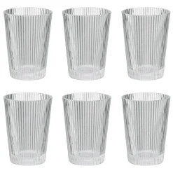 Verre Pilastro Lot de 6, 24 cl