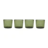 Verres à boire Kuki, lot de 4, Vert