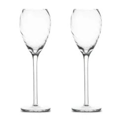 Verres à champagne Opacity 16 cl lot de 2, Clair
