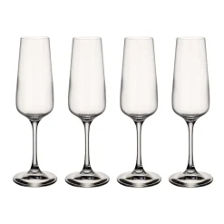 Verres à champagne Ovid lot de 4, lot de 4