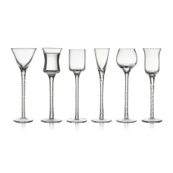 Verre à schnaps Rom 2,5-5 cl 6 pièces, Transparent
