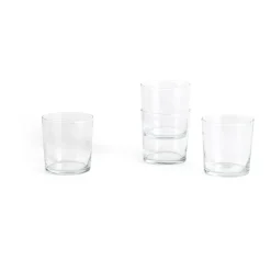 Verres à eau Glass M 36 cl 4 pièces, Transparent