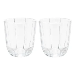 Verres à eau Lily 32 cl, lot de 2, Transparent