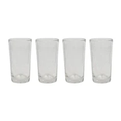 Verres highball Kuki, lot de 4, Transparent