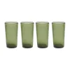 Verres highball Kuki, lot de 4, Vert