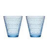 Verres Kastehelmi 30 cl, lot de 2, aqua