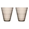 Verres Kastehelmi 30 cl, lot de 2, Lin