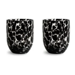 Verres Messy 30 cl lot de 2, Noir