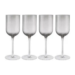 Verres à vin Fuumi 31 cl lot de 4, Smoke - clair