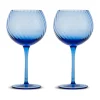 Verres à vin Opacity 47 cl lot de 2, Bleu