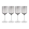 Verres à vin rouge Fuumi 40 cl, lot de 4, Smoke - clair