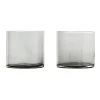 Verre tumbler Mera 20 cl Lot de 2, Smoke