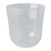 Verre tumbler Rice Bubble Design acrylique 41 cl, Clear