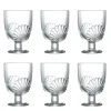 Verre à vin Belle-ile 29 cl, lot de 6, Transparent