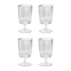 Verre à vin Pilastro 18 cl Lot de 4, Clear