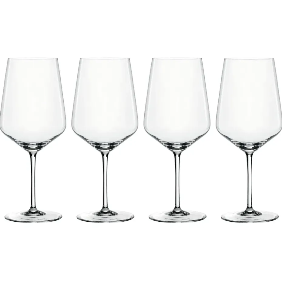 Verre à vin rouge Style Lot de 4, 63 cl