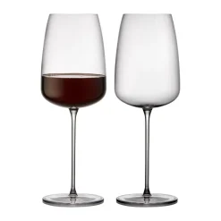 Verre à vin Veneto Bourgogne 77 cl lot de 2, Clear
