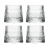 Verre à whiskey Blossom 16 cl, lot de 4, Transparent