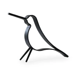 Woody Bird grand, Chêne peint noir